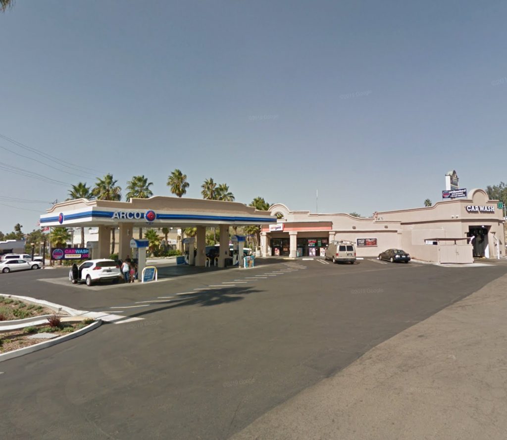 Oceanside Gas Station